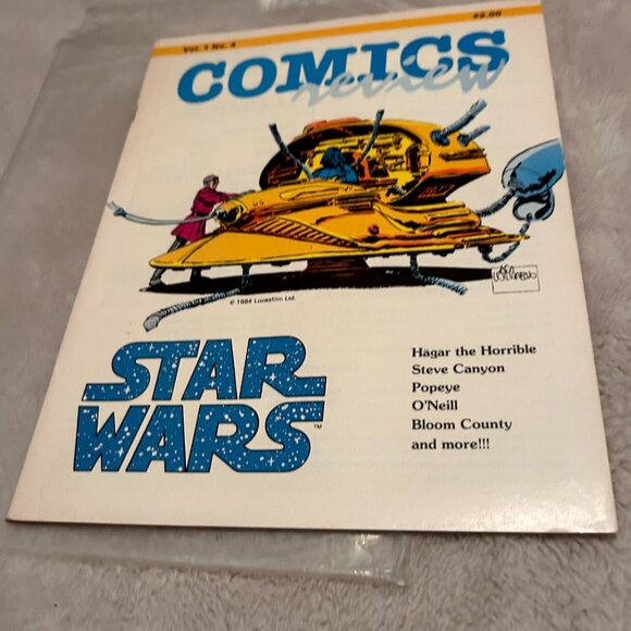 Comics Review Vol. 1 No.4 Magazine Manuscript Press 1984 - Picture 1 of 7